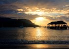 Hanalei Beach Park Sunset